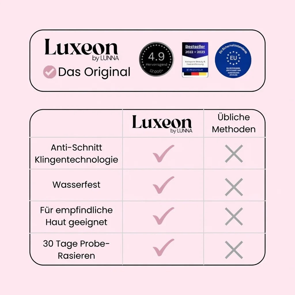 Luxeon Damenrasierer Pro