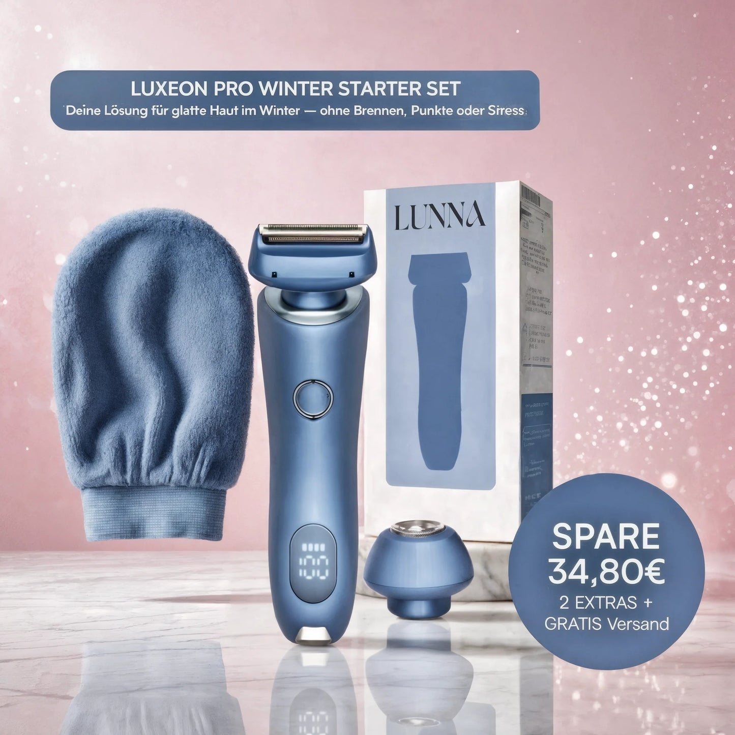 Luxeon Damenrasierer Pro